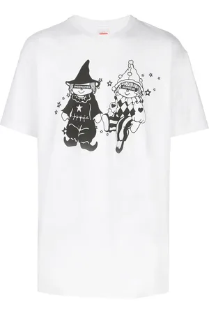 Supreme T-Shirt mit Kontrast-Print