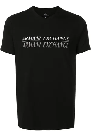 Armani Exchange T-Shirt mit Logo-Print