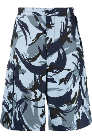Kenzo Cargo-Shorts mit Tropic Camo-Print