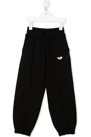 Chiara Ferragni Tapered-Hose mit Augen-Stickerei