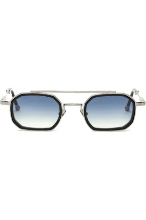 John Dalia Sonnenbrille mit geometrischem Gestell