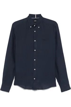HUGO BOSS Hemd aus Leinen