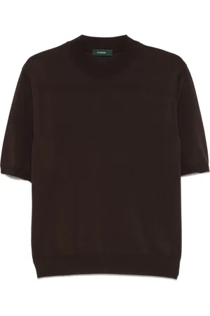 ZANONE Fein gestricktes T-Shirt