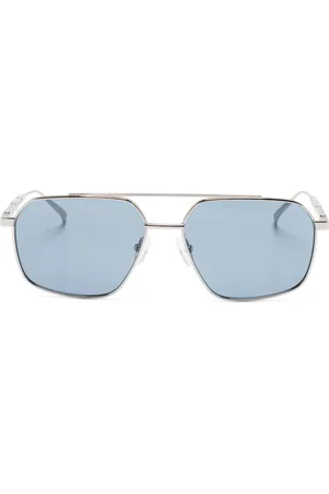Alexander McQueen Getönte Pilotenbrille