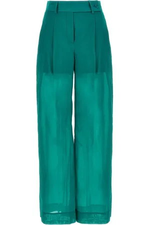 Alberta Ferretti Hose mit transparenter Spitze