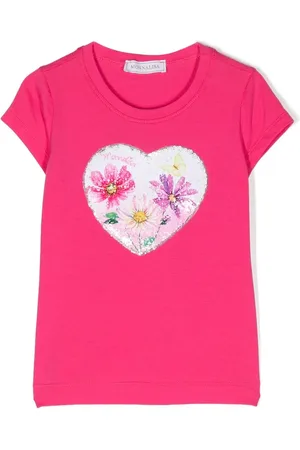 MONNALISA T-Shirt mit Pailletten