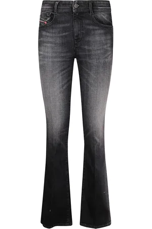 Diesel Ausgeblichene Bootcut-Jeans