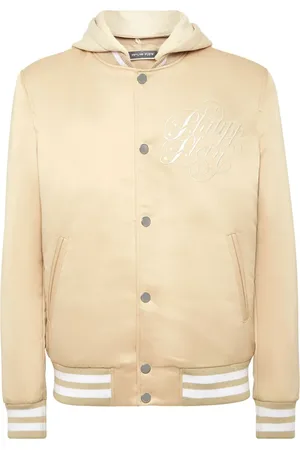 Philipp Plein Bomberjacke mit Logo-Stickerei