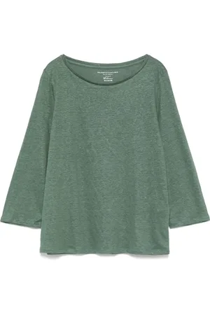 Majestic T-Shirt mit U-Boot-Ausschnitt