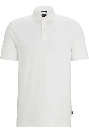 HUGO BOSS Meliertes Poloshirt