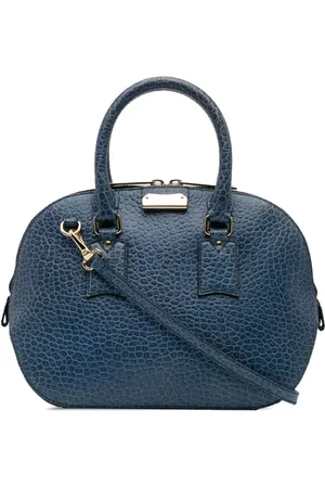 Burberry 2000-2017 kleine Orchard Satchel-Tasche aus gekörntem Kalbsleder