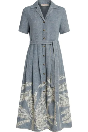 EMPORIO Hemdkleid mit Knopfleiste