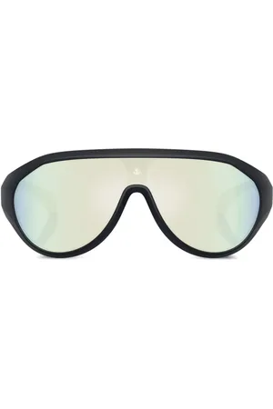Moncler Sonnenbrille mit Logo-Print