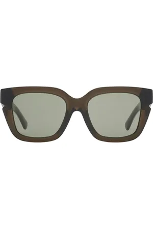Burberry Inlay Check Sonnenbrille