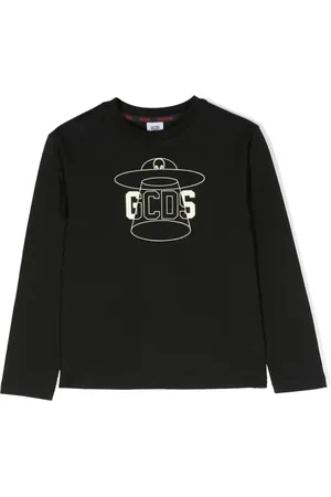 GCDS Weirdo T-Shirt mit Logo-Print