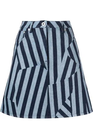 Kenzo Ausgeblichener Jeansrock
