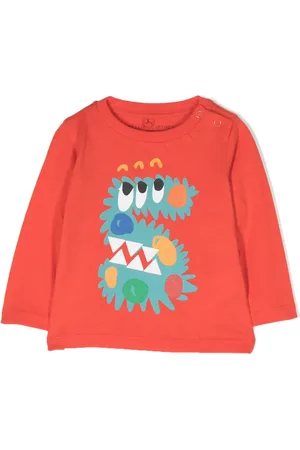 Stella McCartney Langarmshirt mit grafischem Print