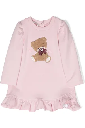 MONNALISA Ausgestelltes Kleid mit Teddy