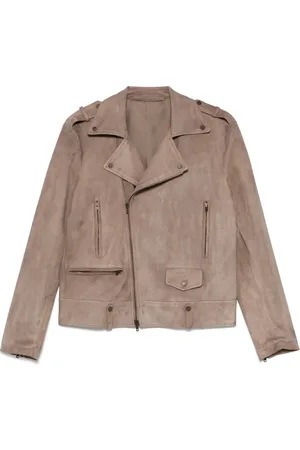 SALVATORE SANTORO Bikerjacke aus Wildleder