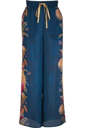 ZIMMERMANN Hose mit Blumenmuster