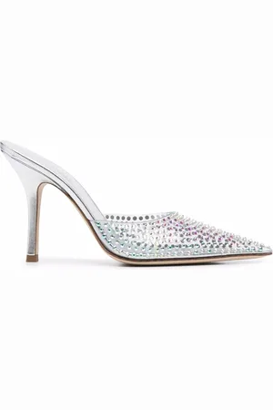 PARIS TEXAS Hollywood Mules mit Kristallen 95mm