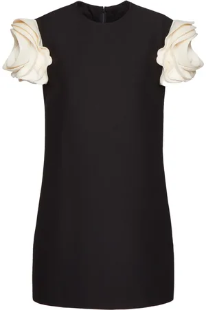 VALENTINO GARAVANI Crepe Couture Minikleid