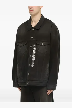 Balenciaga Jeansjacke mit Taschen