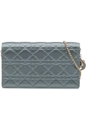 Dior 2019 Cannage Lady Dior Umhängetasche aus Seide