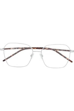 HUGO BOSS Brille mit eckigem Gestell