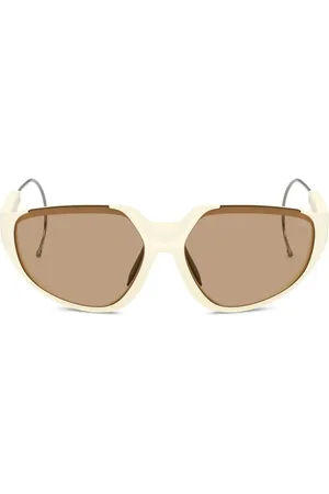 Moncler Sonnenbrille mit Logo-Print