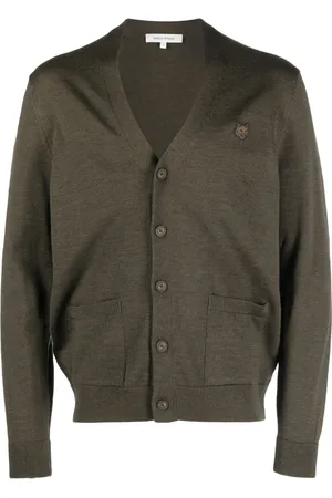 Maison Kitsuné Cardigan mit Fuchskopf
