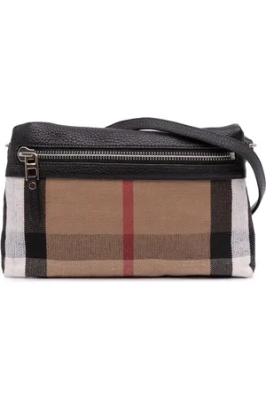 Burberry 2000-2017 kleine House Check Farley Umhängetasche aus Canvas
