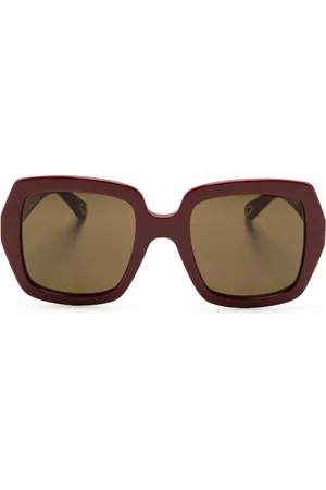 Chloé Sonnenbrille mit eckigem Gestell