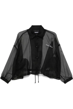 UNDERCOVER Jacke mit Logo-Stickerei