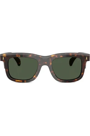 Moncler Sonnenbrille mit Logo-Print
