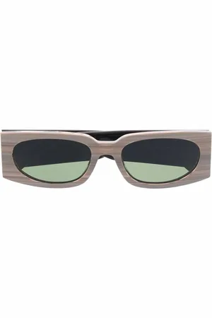 GCDS Sonnenbrille mit eckigem Gestell