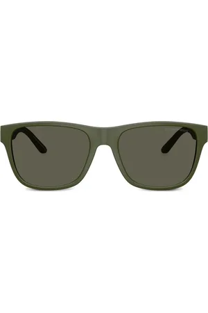 Emporio Armani Sonnenbrille mit Logo-Print
