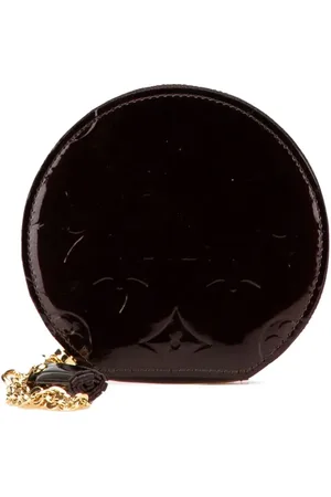 LOUIS VUITTON 2009 rundes Monogram Vernis Portemonnaie