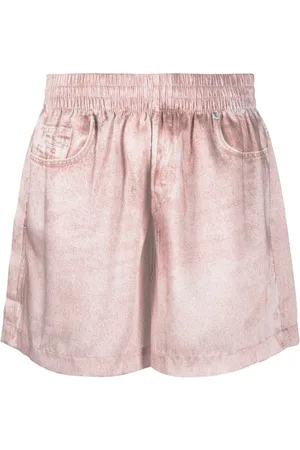 Diesel Shorts mit Monogramm-Print