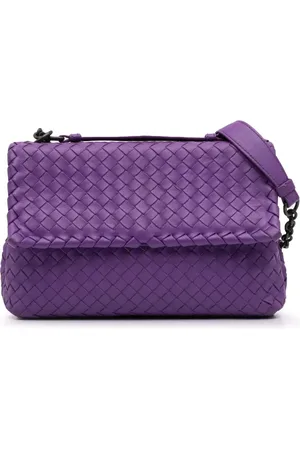 Bottega Veneta 2012-2024 kleine Intrecciato Olimpia Schultertasche aus Nappaleder