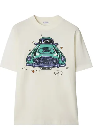 Burberry T-Shirt mit Auto-Print
