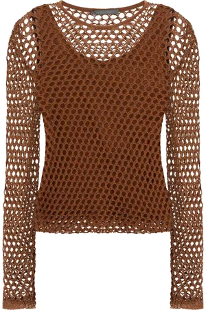 Alberta Ferretti Oberteil aus Mesh
