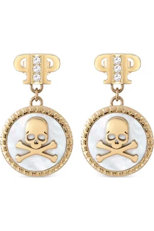 Philipp Plein Mini Ohrringe mit Logo