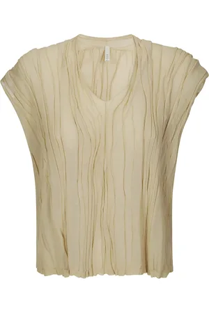 BOBOUTIC Trägershirt mit Falten