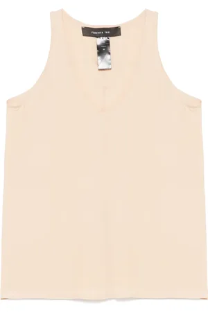 FEDERICA TOSI Tanktop aus Chinakrepp