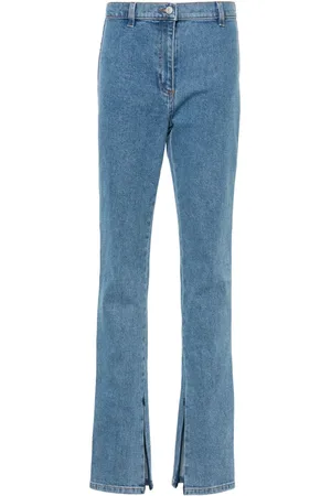 MAGDA BUTRYM Slim-Fit-Jeans mit hohem Bund