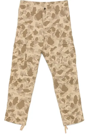 Carhartt Cargohose mit Camouflage-Print