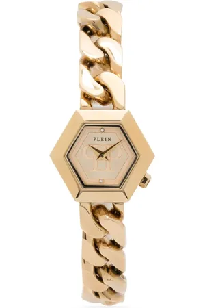 Philipp Plein The Hexagon Groumette Armbanduhr 28mm