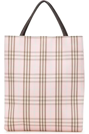 Burberry 2000-2017 House Check Tote Bag aus Baumwolle