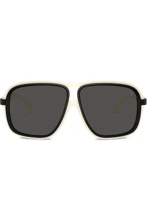 Moncler Sonnenbrille mit Logo-Print